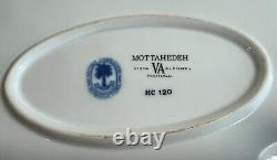 Mottahedeh Blue Canton Octagonal Platter 17 X 14 Neiman Marcus