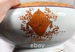 Mottahedeh Design Asian Chinese Limoges Tureen & Platter Lowestoft Reproduction