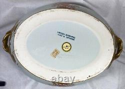 Mottahedeh Design Asian Chinese Limoges Tureen & Platter Lowestoft Reproduction