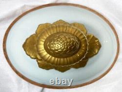 Mottahedeh Design Asian Chinese Limoges Tureen & Platter Lowestoft Reproduction