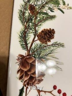 New In Box Williams Sonoma Woodland Berry Large Rectangular platter 16.5x11