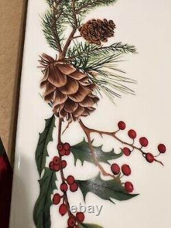 New In Box Williams Sonoma Woodland Berry Large Rectangular platter 16.5x11