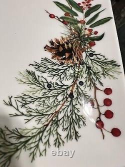 New In Box Williams Sonoma Woodland Berry Large Rectangular platter 16.5x11