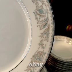 Noritake Belmont 5609 China SERVICE FOR 12 Over 80 Pieces! EXCELLENT CONDITION