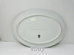 Noritake Norwich China Serving Platter #5042 Made in Japan 16 Floral Gold Rim