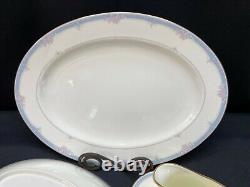 Pfaltzgraff COURTENAY Bone China 4 Piece Serving Set Gravy, Bowl, Platter