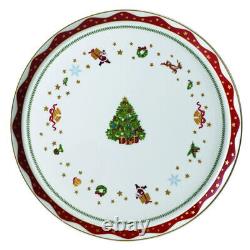 Prouna My Noel Round Cake/Serving Platter NEW without Box