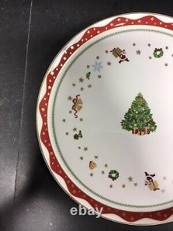 Prouna My Noel Round Cake/Serving Platter NEW without Box