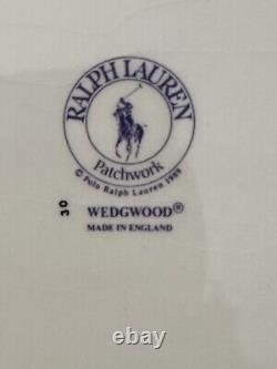 RARE! Ralph Lauren Wedgwood Patchwork Platter 13 7/8
