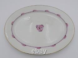 Rare Art Deco Elite Works Limoges France Porcelain 15.5 Oval Serving Platter