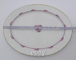 Rare Art Deco Elite Works Limoges France Porcelain 15.5 Oval Serving Platter