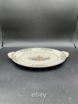 Rare PAREEK Les Fontaines 1925 Paris Art Exhibition JOHNSON BRO Serving Platter