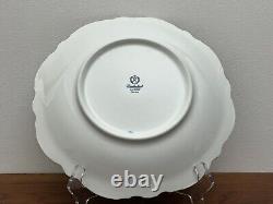 Reichenbach Echt Kobalt Porcelain 24k Gold Decorated 13 Serving Platter Dish