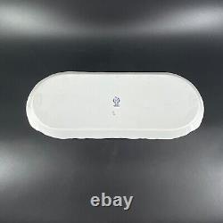 Reichenbach Echt Kobalt Porcelain 24k Gold Decorated 15 Serving Platter Tray