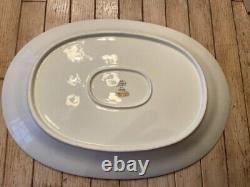 Richard Ginori Fish Quenelle Smooth Pattern China Oval Serve Platter Catfish