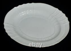 Richard Ginori Italy Bianco Vecchio Oval 13.75 Platter / Serving Dish