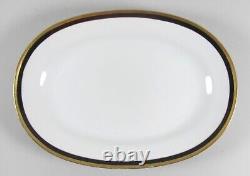 Richard Ginori PALERMO BLACK Porcelain 15 Oval Serving Platter