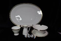 Rosenthal Continental Blue Band Gold Lines Platter, Gravy, Creamer, Sugar R3712