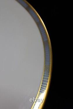 Rosenthal Continental Blue Band Gold Lines Platter, Gravy, Creamer, Sugar R3712