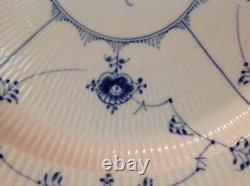 Royal Copenhagen Blue Fluted Half Lace One (1) 13 Chop Plate Round Platter #539