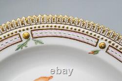 Royal Copenhagen Flora Danica Oval Serving Platter Papaver Dubium 17 3/8 3519