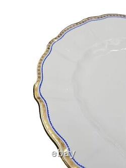 Royal Crown Derby CARLTON BLUE 14 Oval Serving Platter EXCELLENT Bone China