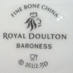 Royal Doulton Baroness Oval Serving Platter 13 5/8 Bone China