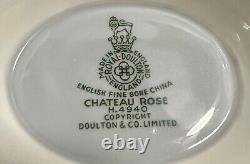 Royal Doulton Chateau Rose China Serving Pieces FREE PLATTER with purchase! Mint