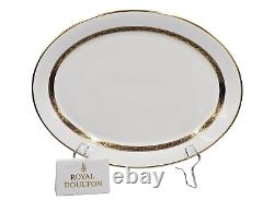 Royal Doulton HARLOW 16 Oval Serving Platter UNUSED Bone China