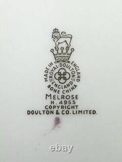 Royal Doulton Melrose Bone China Round Serving Platter (Chop Plate) 13 1/4