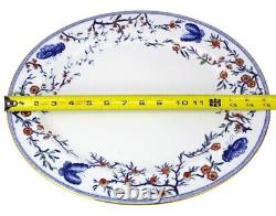 Royal Worcester 1879 Butterfly & Blossum 15 1/2 Platter