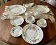 Royal Doulton China -47 Pieces Including 2 Serving Platters-arcadia Pattern