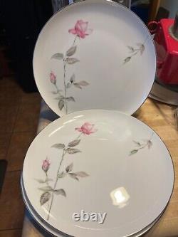 ServerStyle House Fine China Dawn Rose Japan 1950's Serving Platter/ Plate