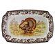 Spode Woodland 17.5 Rectangular Serving Platter Platter For Turkey