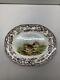 Spode Woodland Quail Oval Serving Platter Tray S3422y 16.5