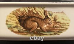 Spode Woodland RABBIT Handled Lasagna Baker 15X12 New 53422-A18 Microwave Safe