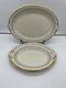 Syracuse Sherwood 3 Oval Serving Platters Set (all Three Sizes) Ivory China