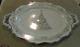 Temp-tations Metallic Christmas Eve 18 Platter With Handles Mint Condition Htf