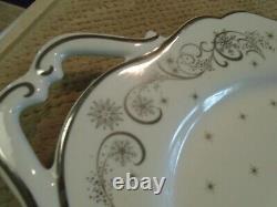 Temp-Tations Metallic Christmas Eve 18 Platter With Handles MINT Condition HTF