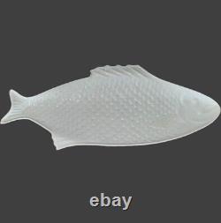 Tiffany & Co. White Ceramic Fish Serving Platter
