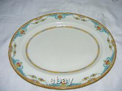 Vintage China The Roxbury by Royal Doulton England 14 1/2 Oval Serving Platter