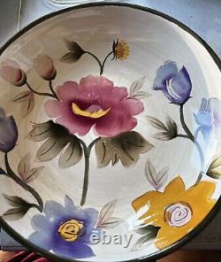 Vintage Large Bowl And Platter By Century Made In China