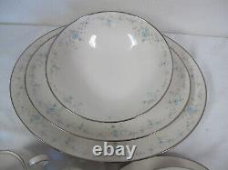 Vintage Noritake Ivory China Sarita Platters Gravy Serving Bowl + Sugar Creamer