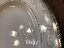 WATERFORD BROCADE LARGE 14.25 OVAL PLATTER FINE BONE CHINA UNUSED withStickers