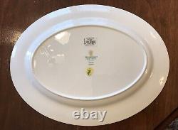 WATERFORD BROCADE LARGE 14.25 OVAL PLATTER FINE BONE CHINA UNUSED withStickers