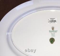 WATERFORD BROCADE LARGE 14.25 OVAL PLATTER FINE BONE CHINA UNUSED withStickers