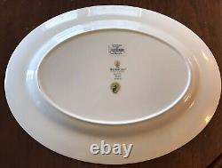 WATERFORD BROCADE LARGE 14.25 OVAL PLATTER FINE BONE CHINA UNUSED withStickers