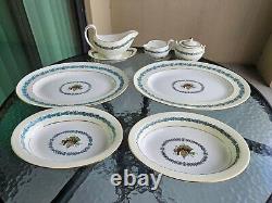 Wedgwood Appledore Complete Service For 6 With Serving Platters & More 46 Pieces