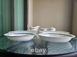 Wedgwood Appledore Complete Service For 6 With Serving Platters & More 46 Pieces