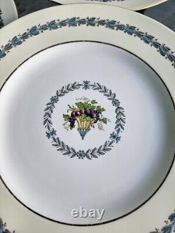 Wedgwood Appledore Complete Service For 6 With Serving Platters & More 46 Pieces